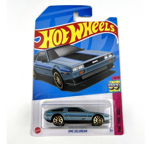 Hot Wheels Carro Delorean Dmc Original Coleccionable