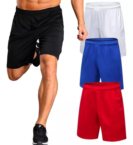 Shorts Hombre Deportivos Gimnasio Futbol Running Pantalon