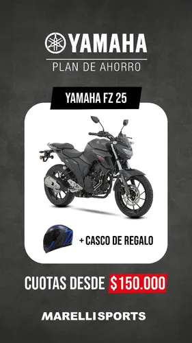 comprar Yamaha Fz25 En Marelli Sports Plan De Ahorro 