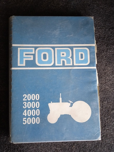 Manual De Tractor Ford Antiguo