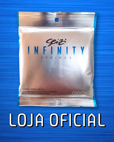 Cordas Para Violão Seizi Infinity Light Coated 010 (010.047)