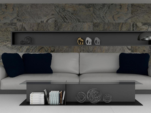 Imagen 2 de 2 de Lamina De Piedra Laja Flexible Pared Green Stone Stonex