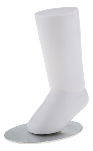 Pie De Maniquí Blanco De 13 Mm Para Pantalla De Calcetines