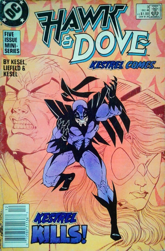 Hawk And Dove (halcon Y Paloma) Lote X 5 Dc