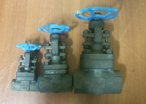 Valvula De Compuerta Velan Socket Weld De 1 1/4, 1, Y 1/2