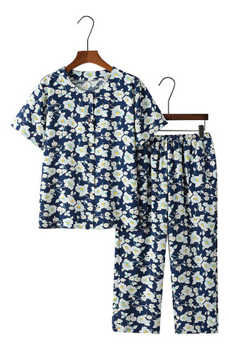 Conjunto De Dos Piezas Suaves De Algodón Y Lino De Verano Pa