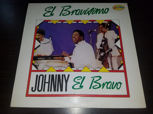 Lp Vinilo Disco Acetato Vinyl Jonny El Bravo Bravisimo Salsa