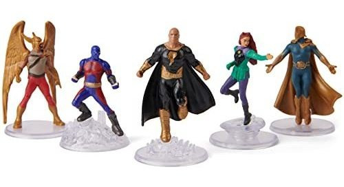 Dc Comics, Black Adam Justice Society Set 5-pack, 8h9hd