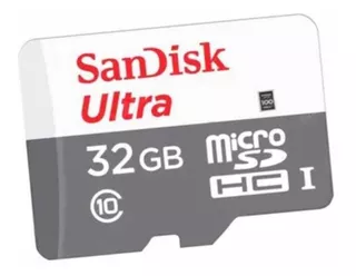 Tarjeta de memoria SanDisk SDSQUNS-032G-GN3MA Ultra con adaptador SD 32GB