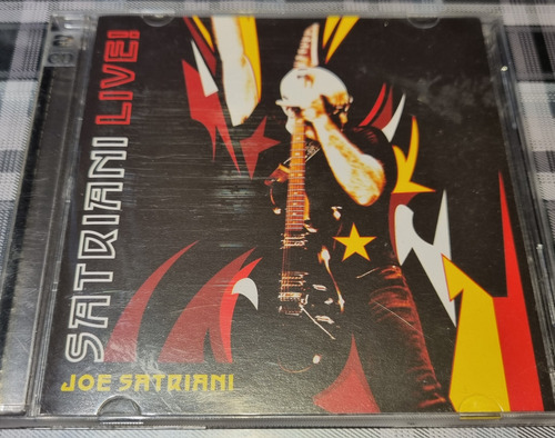 Joe Satriani - Live - 2 Cds - Import Brasil- Usado Impecable