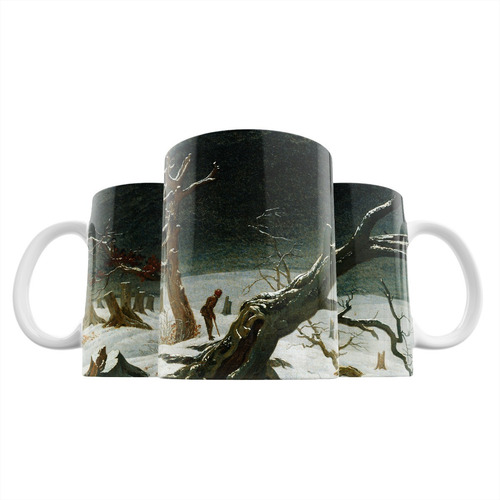 Taza Paisaje De Invierno - Caspar David Friedrich