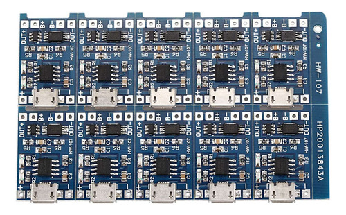 200 Piezas Usb 1a 18650 De 5 V Para Cargar La Batería De Lit