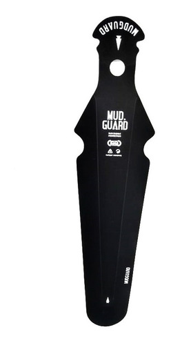 Paralama Traseiro Mudguard Preto Mtb Ou Road