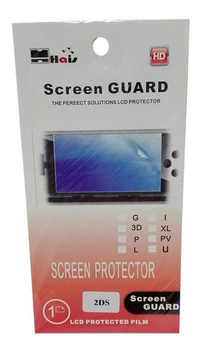 Mica De Plastico Protector Nintendo 2ds - Residentgame