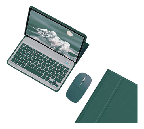 K Funda Con Teclado Y Mouse For Lenovo Tab M10 Plus 3rd 10.6