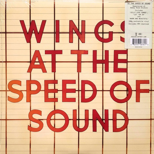 Paul Mccartney - Wings At The Speed Of Sound - Vinilo 180 Gr