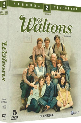 Os Waltons 2ª Temporada - Box Com 5 Dvds - Richard Thomas