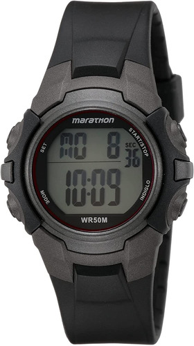 Marathon By Timex T5k642 Reloj Digital De Tamaño Compl...