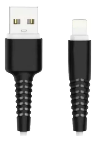 Cable usb lightning + cargador iphone 5, 6, 7,8 Blanco 2M GENERICO