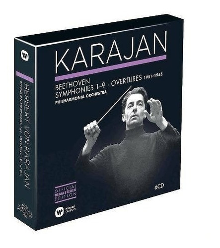 Beethoven - Sinfonías Completas - Karajan 1951-55 - 6 Cds.