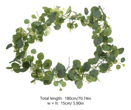 Flor Artificial Falsa De Vid De Eucalipto De Gypsophila