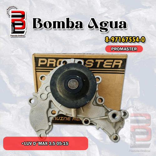 Bomba Agua Chevrolet Luv D'max 3.5