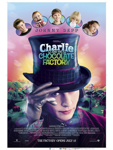 Charlie Y La Fabrica De Chocolate - Johnny Depp - Cinehome