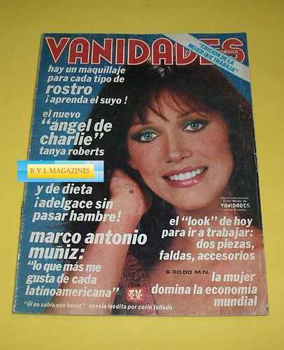 Tanya Roberts Revista Vanidades 1980 Jorge Rivero