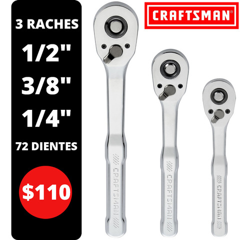 Rache Craftsman De 1/2 Pulgada Nuevo * Delivery