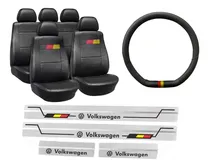 Comprar Cubre Asientos + Zocalos P\u002F Vw Gol Trend Alem + Volante 17\u002F.
