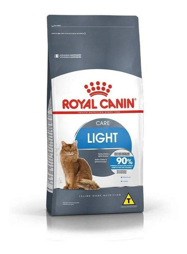 Royal Canin Light Ração Para Gatos Sobrepeso 400g