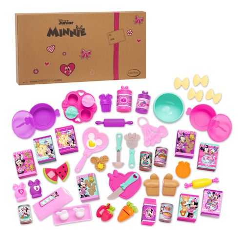 Set De Accesorios De Cocina Disney Junior Minnie Mouse Bow-t