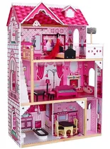 Comprar Casa Casita De Muñecas Completa Con Muebles