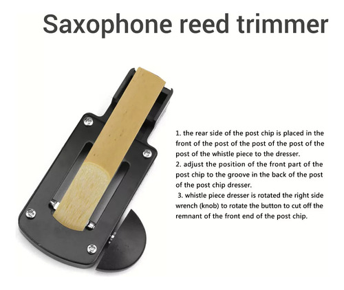 Cortador De Palhetas De Saxofone Alto Para Saxofone Tenor