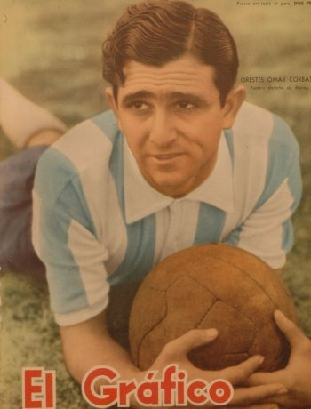 El Grafico 1932 31 Agosto Año 1956 Racing Corbatta