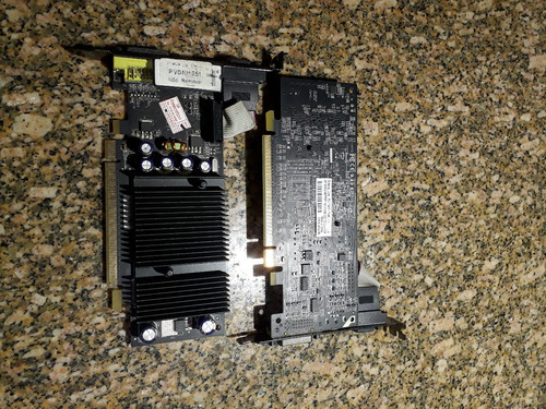 Placa Vga Antiga Pcie-gforce 7200gs/gforce 6200le. (Usado)
