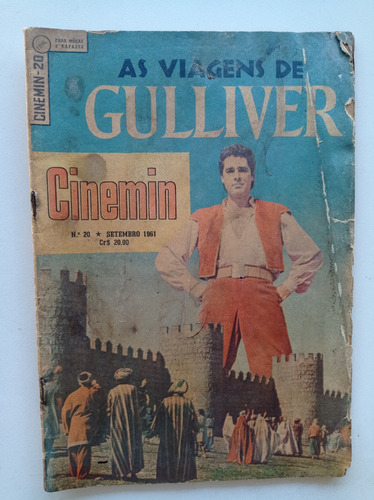 Hq Cinemin Nº 20 - As Viagens De Gulliver - Ebal - 1961