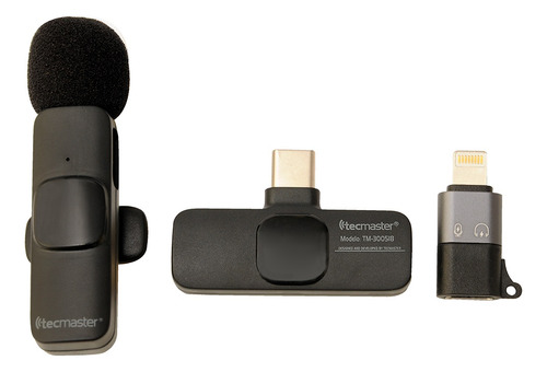 Microfono Bluetooth Para iPhone Y Tipo-c Tecmaster Tm-300518