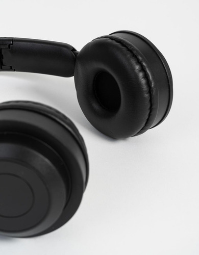 Auriculares Inalámbricos Todomoda Auriculares Plegables Color Negro/Negro