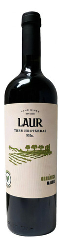 Vino Organico Malbec Laur 750ml