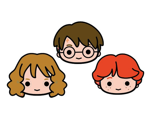 Pack Antifaces - Cotillón Harry Potter - Licencia Oficial