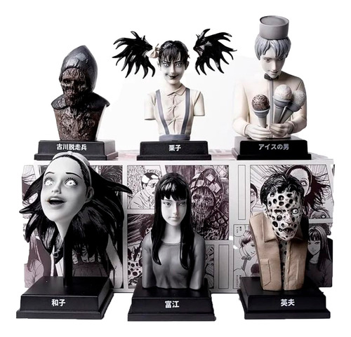 Junji Ito Strange Series Vol 2 Boxset De 6 Figuras U. I.