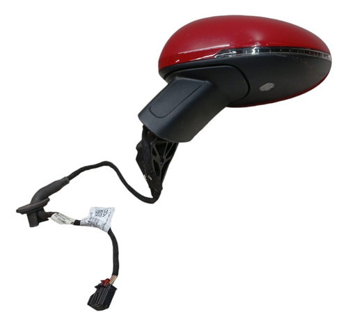 Retrovisor Esquerdo Porsche Macan Gts 2016 A 2019 15 Fios (Usado)