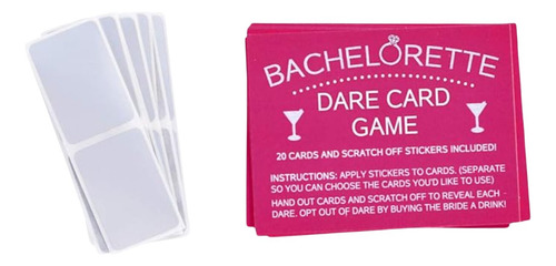 Juego De Cartas Para Despedida De Soltera De Retos 20 Cartas