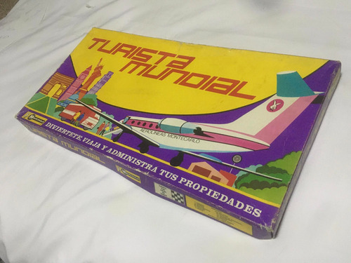 Juego De Mesa Turista Mundial Montecarlo 70s (Usado)
