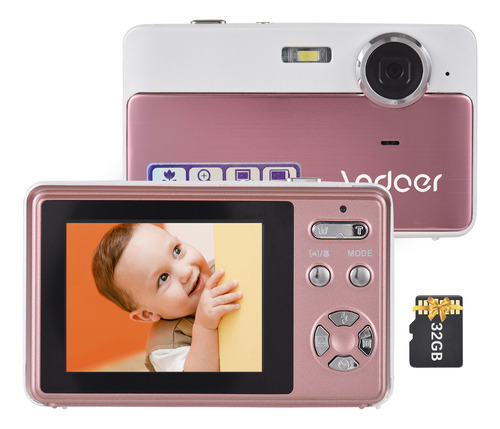 Videocámara Zoom Christmas Con Captura Integrada Andoer Kids