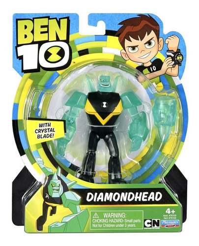 Ben 10 Figura De Diamante Diamonh 12 Cm Jugueteria El Pehuen