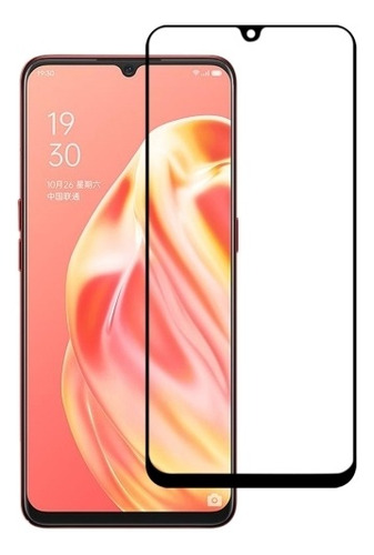 Oppo A91 9h Superficie Dureza 2.5d Pegamento Completo