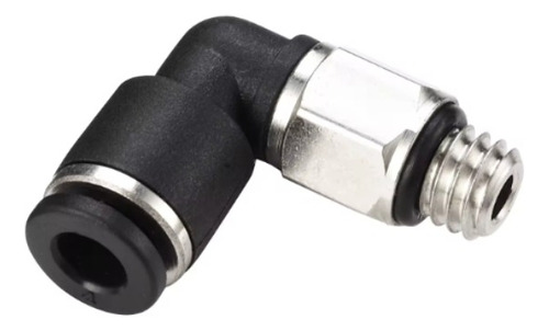 Pack X 5 Codo Conector Diametro 8mm X 1/8 Rosca Neumatica