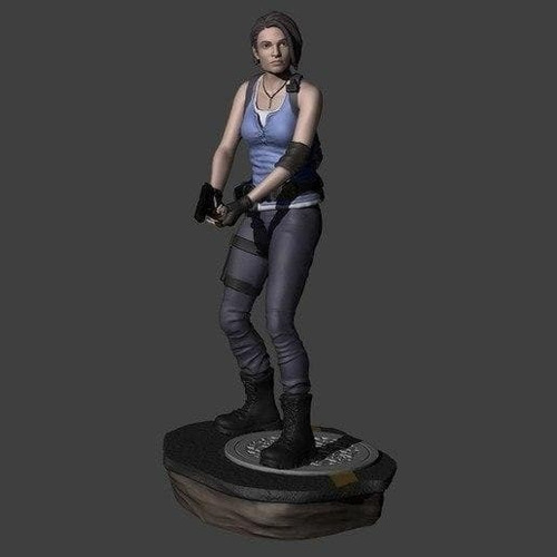  Archivo Stl Impresión 3d - Resident Evil Jill Valentine 2